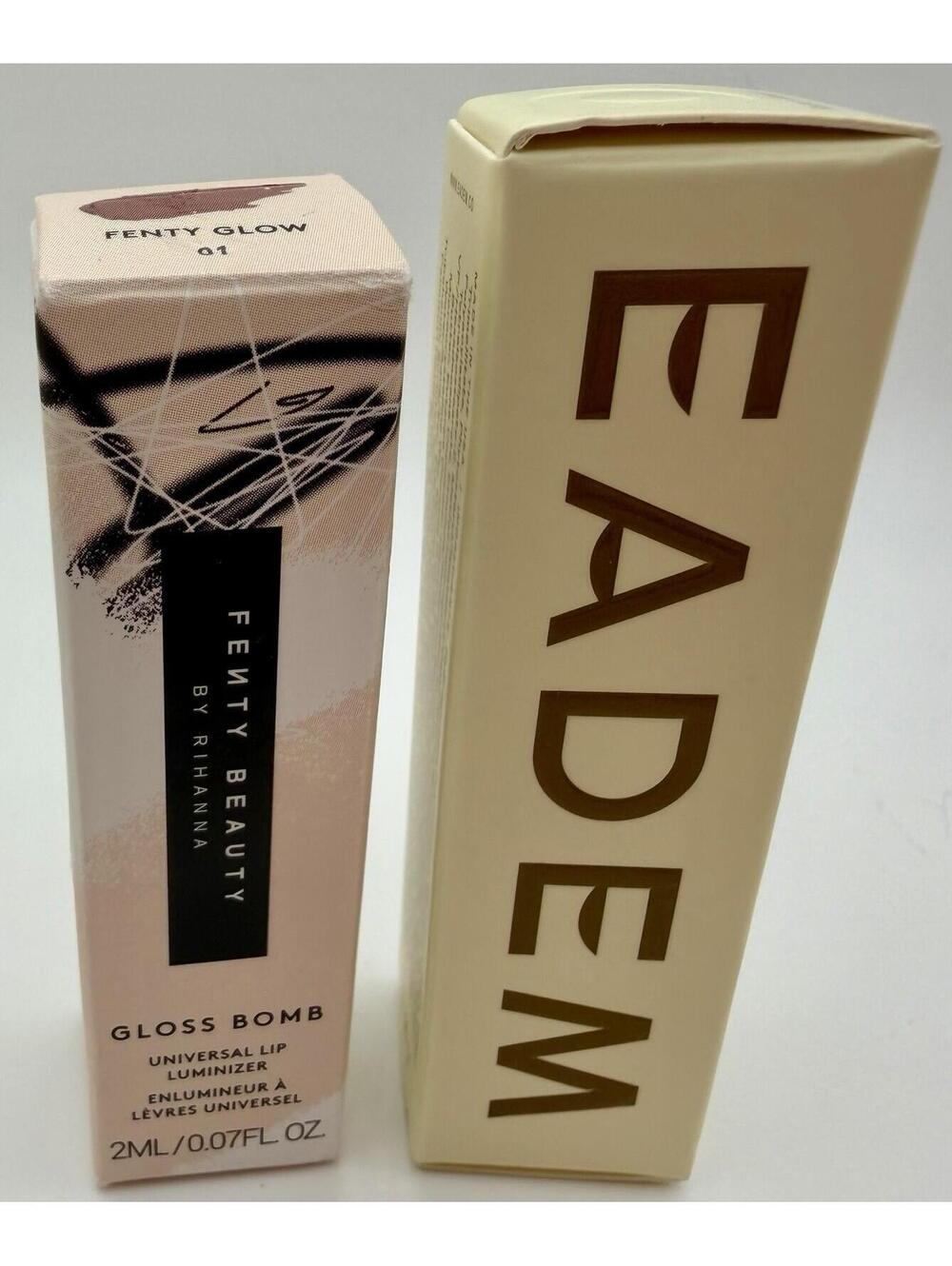 Fenty Beauty Gloss Bomb Fenty Glow 01 Mini + EADEM Le Chouchou Butter Mochi Lip